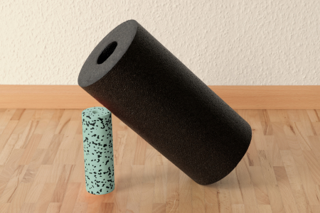 Two rolls for fascia training